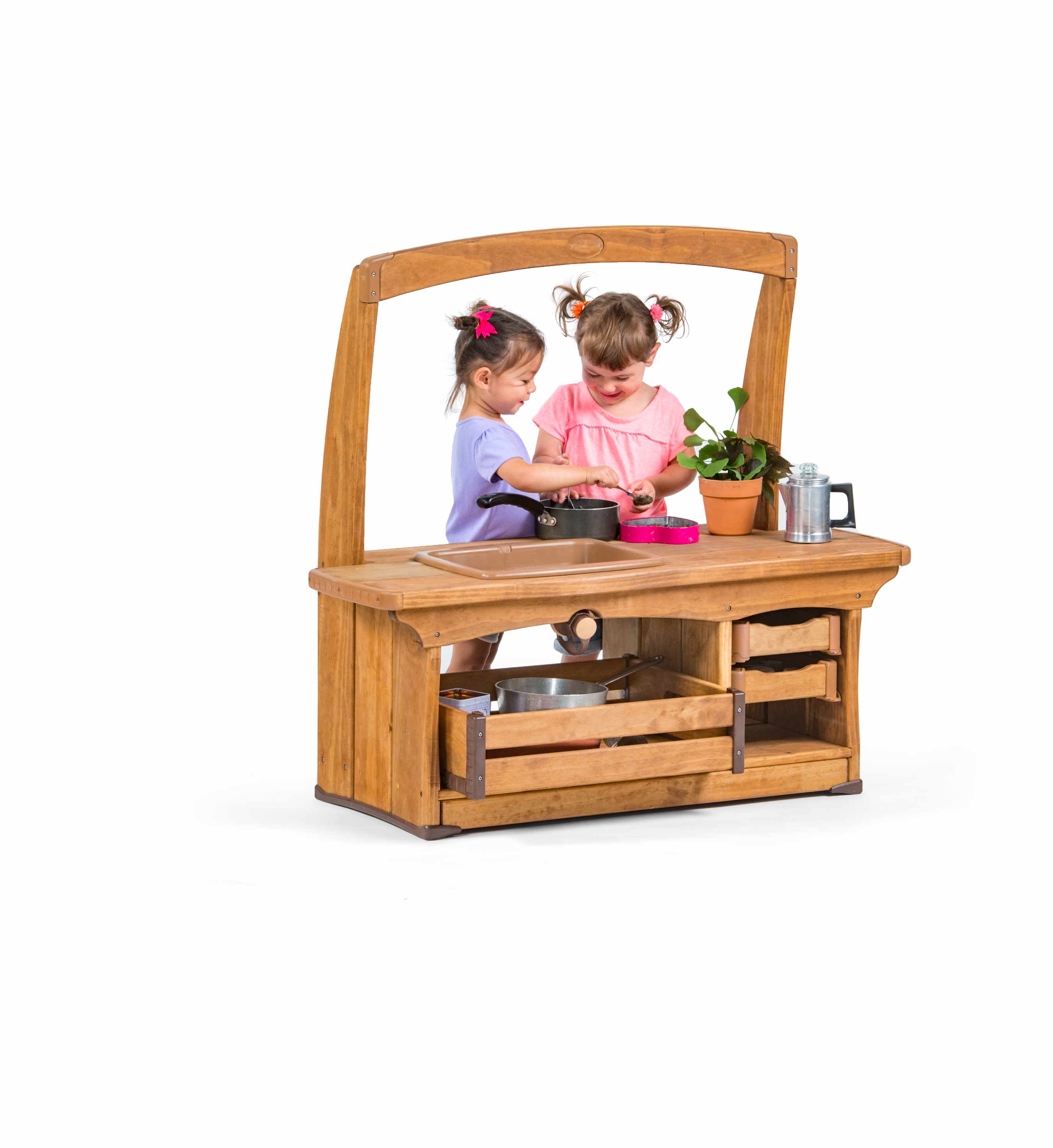 Kids using Junior Sink