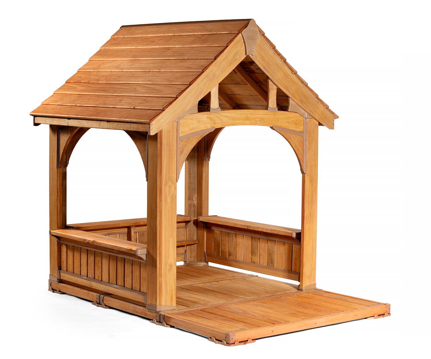 playhouse on white background