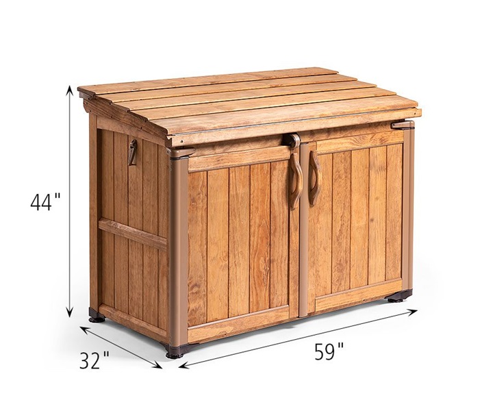 Dimensions of W306 Outlast Shed 44