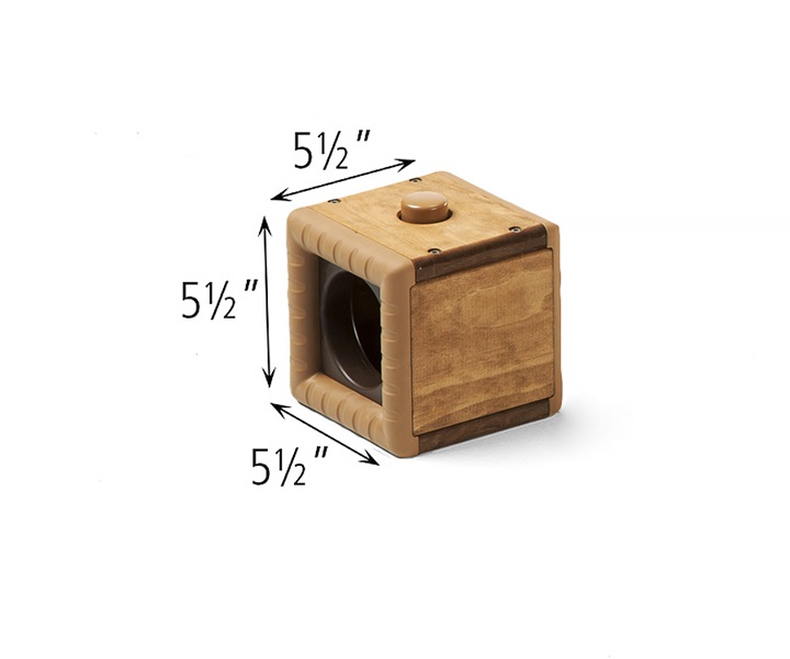 Dimensions of W311 Four Outlast Cubes