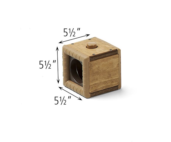 Dimensions of W311 Four Outlast Cubes