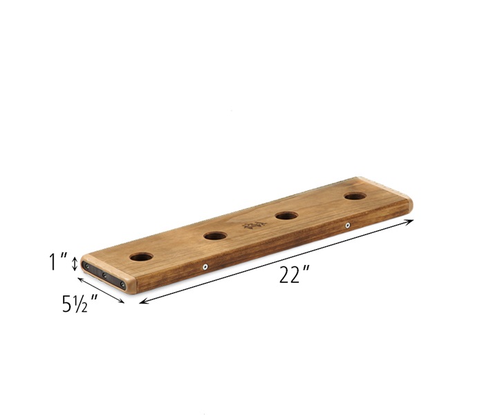 Dimensions of W318 Four Outlast Planks 22