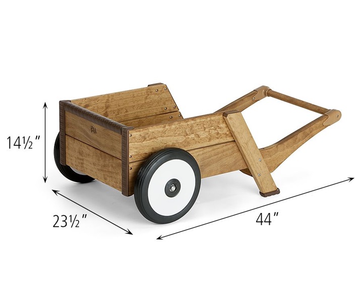 Dimensions of W322 Outlast Wheelbarrow