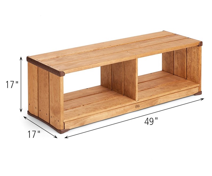 Dimensions of W331 Outlast Storage Bench