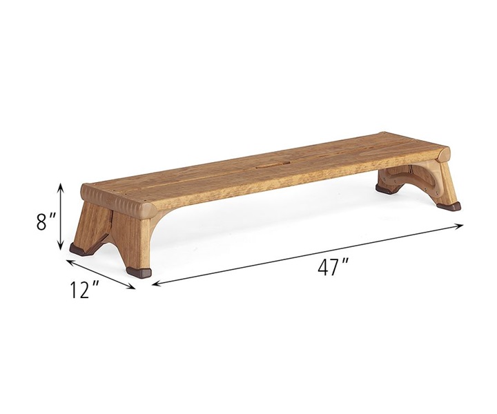 Dimensions of W372 Outlast Bench 8