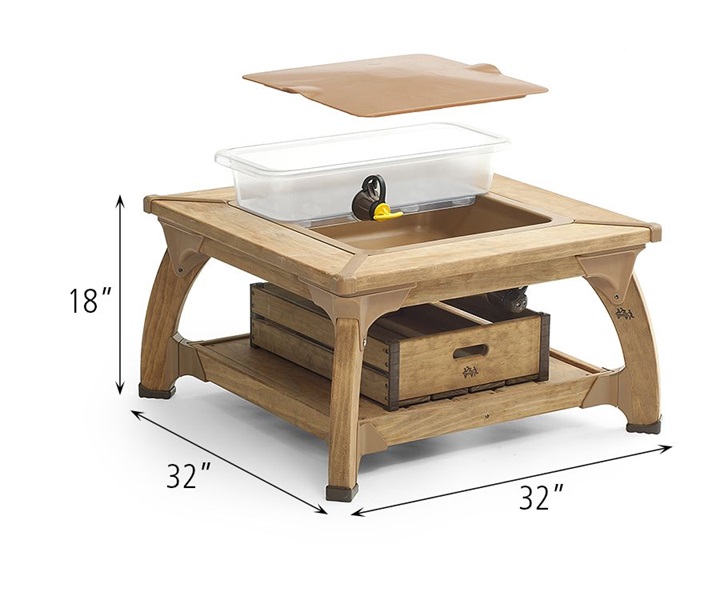 Dimensions of W420 Outlast Single Water Play Combo 18