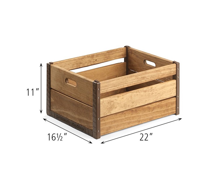 Dimensions of W324 Three Outlast Crates