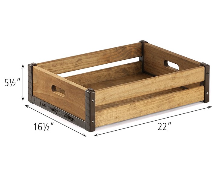 Dimensions of W333 Outlast Shallow Crate