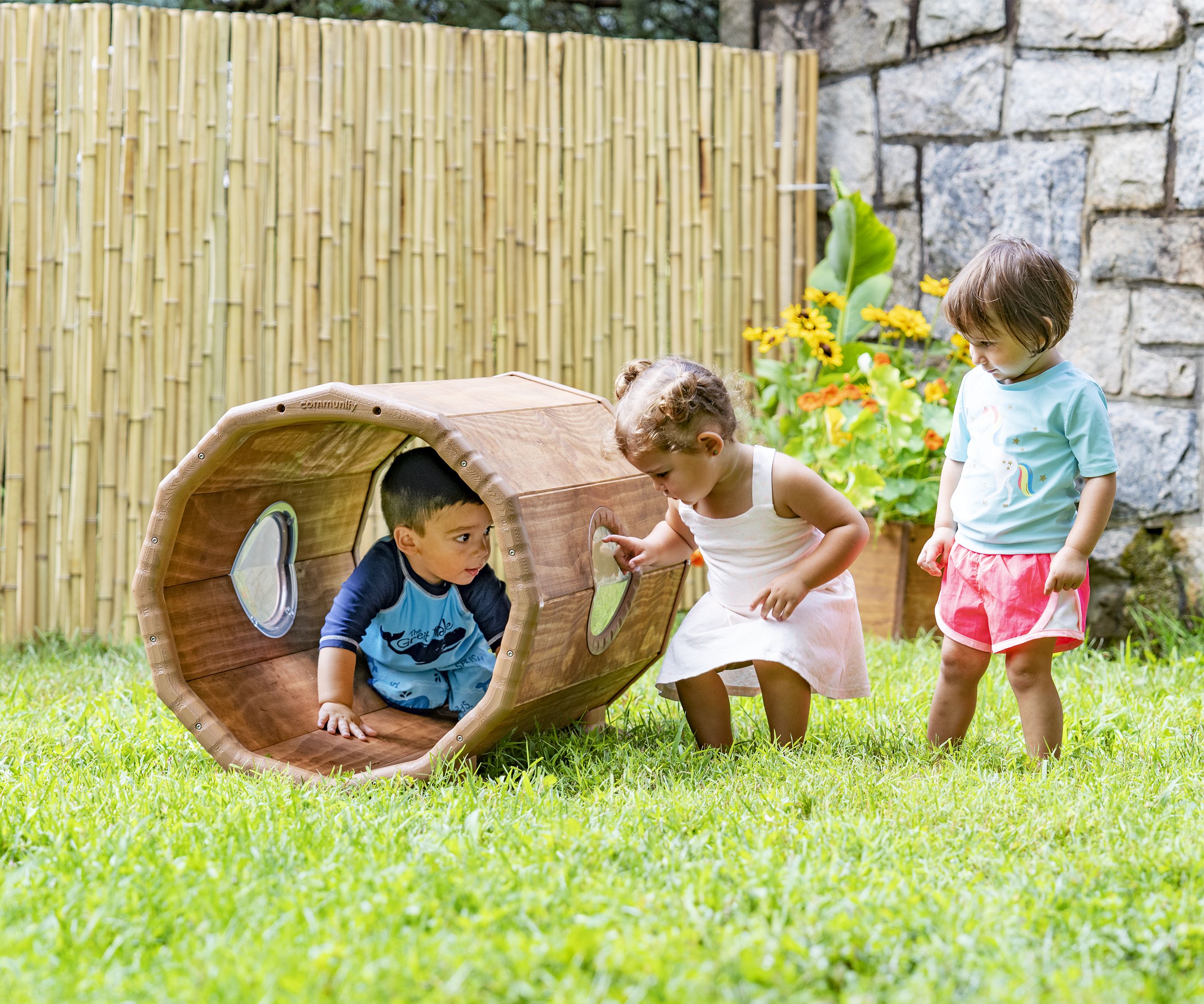 Garden play tunnel on sale