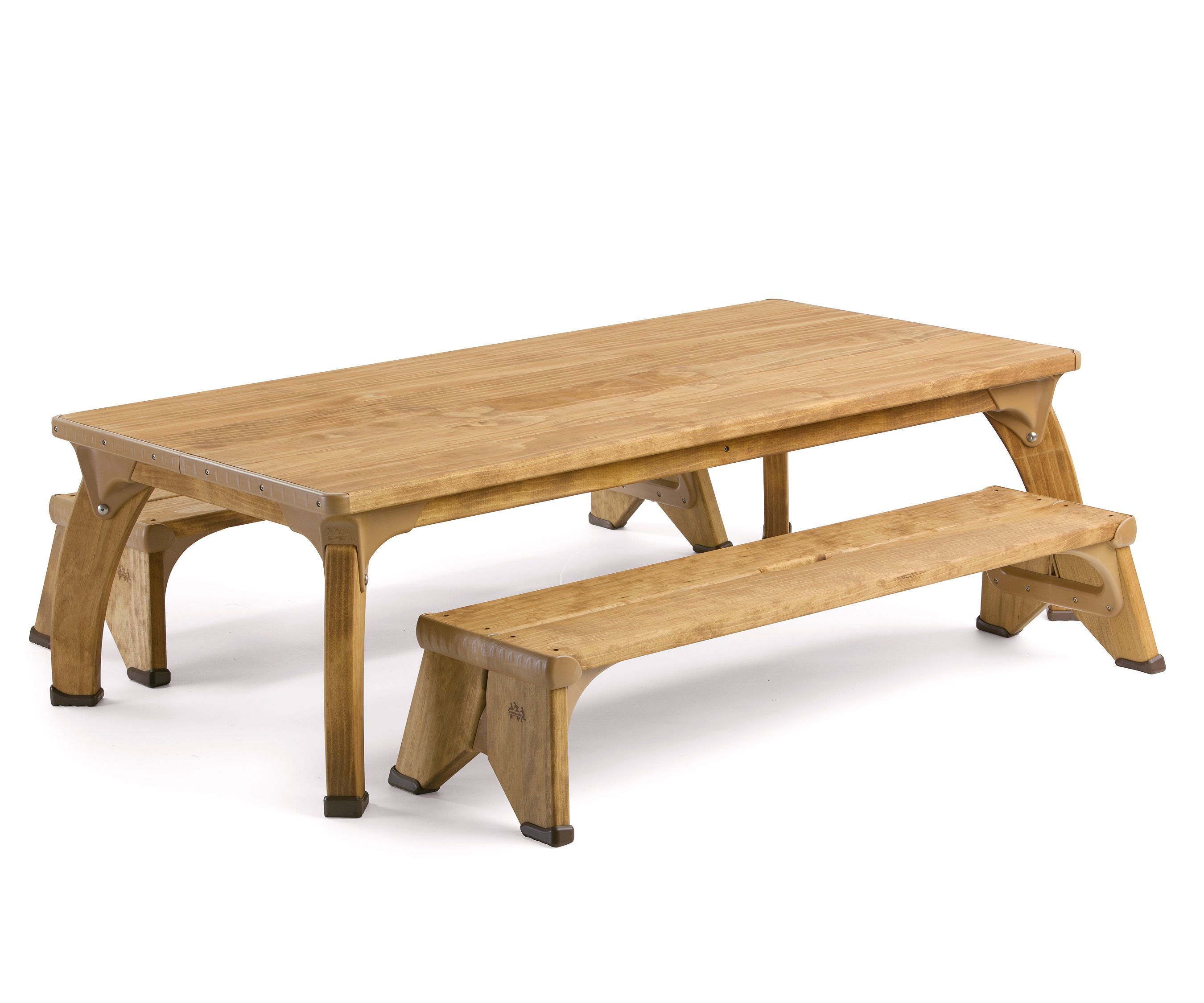 Bench best sale set table