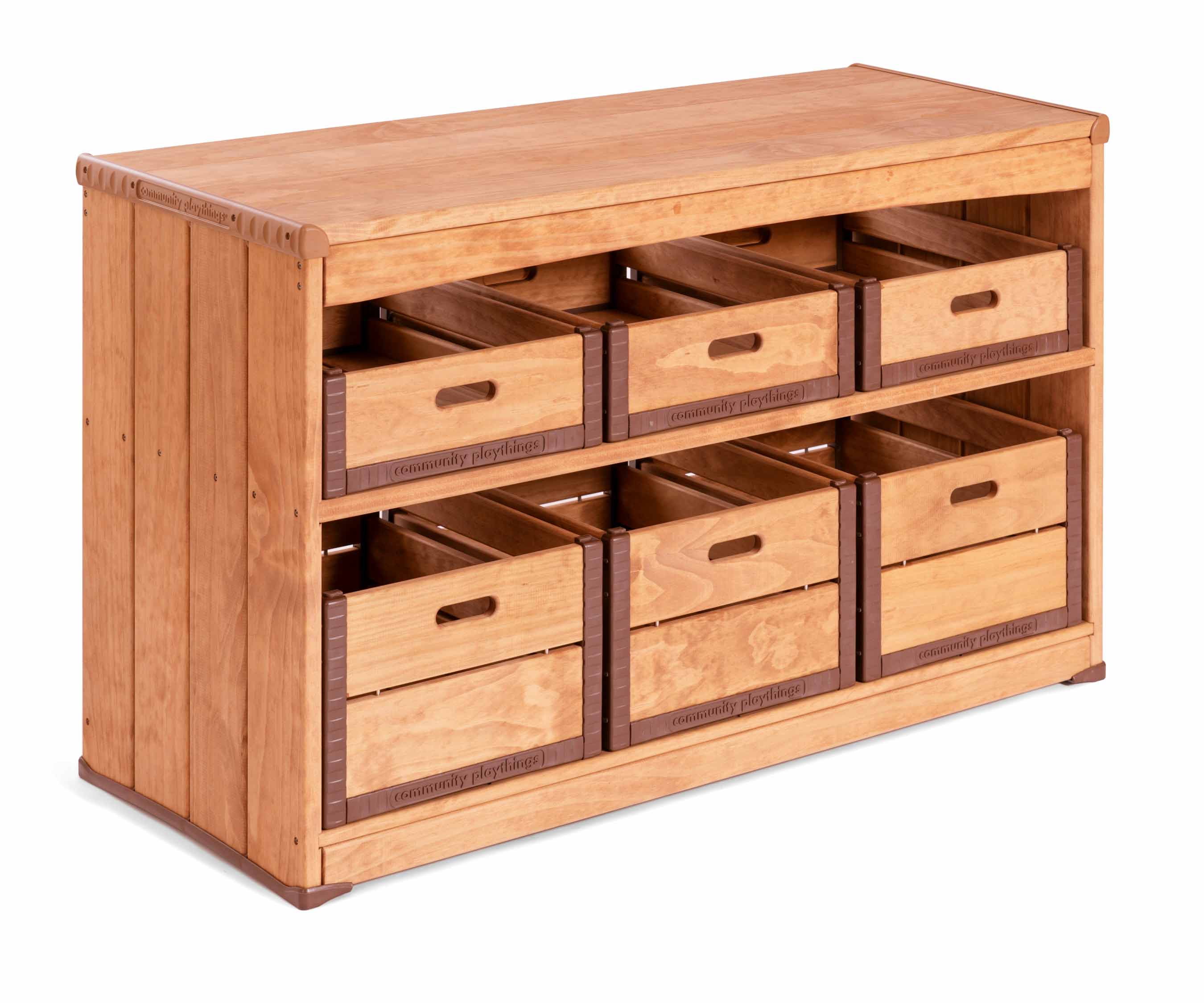 Large sandbox storage shelf