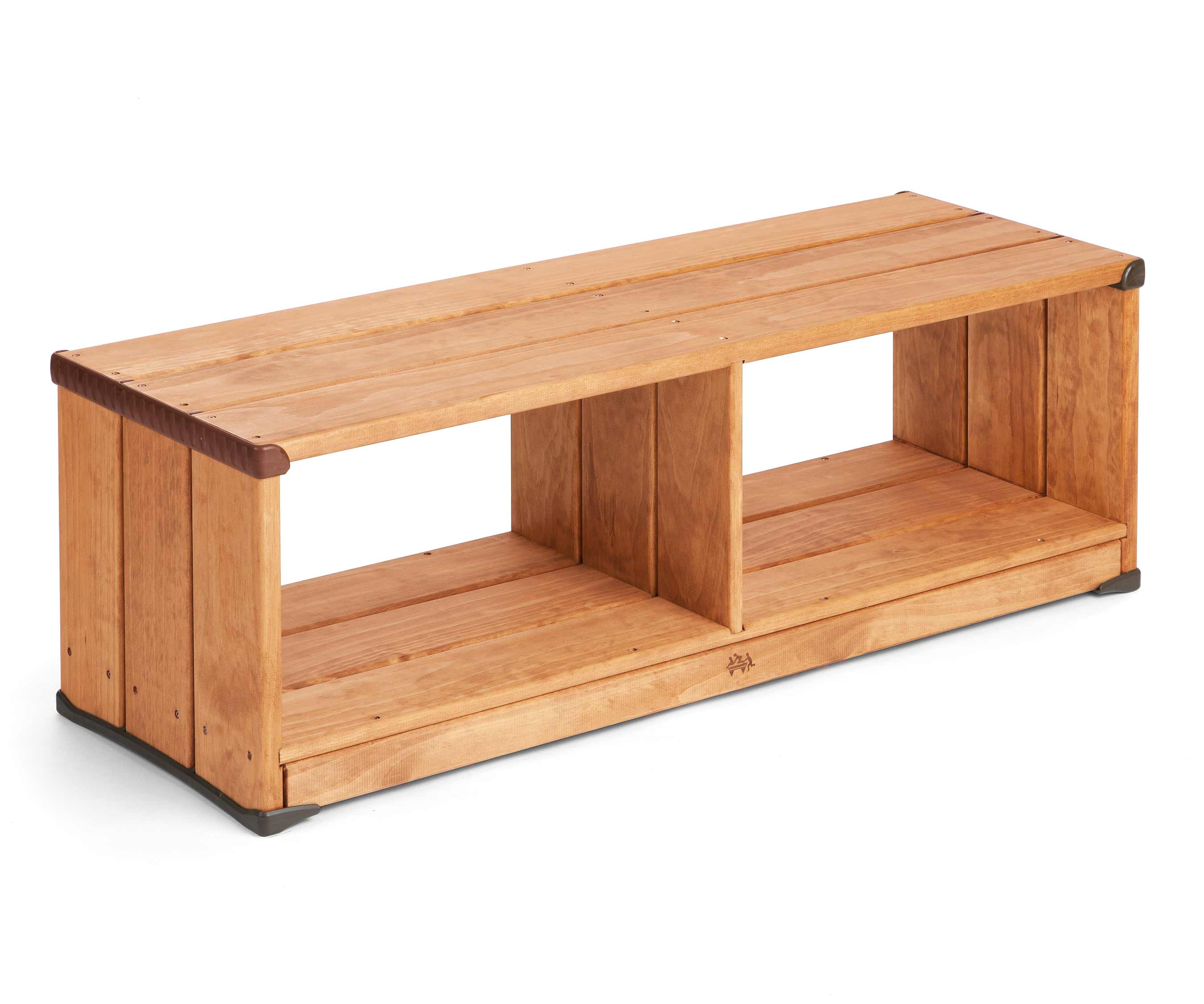 outlast storage bench on white background