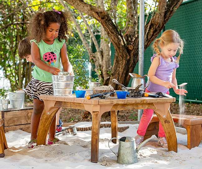 play table outdoors
