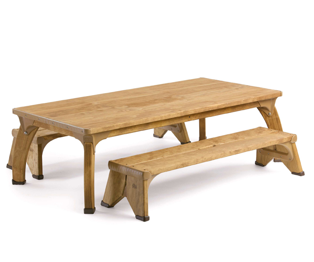 preschool project table set