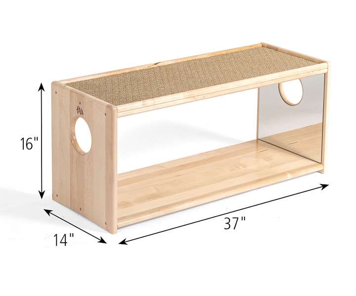 Dimensions of F611 Baby Shelf