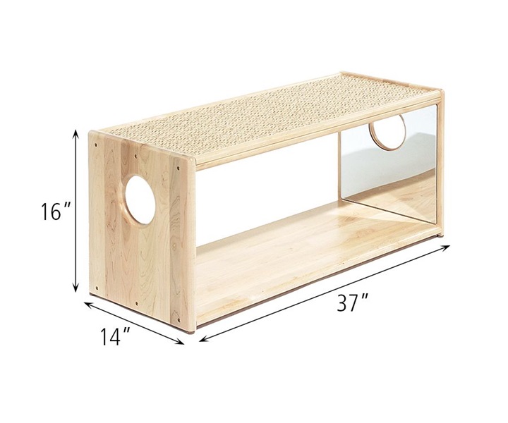Dimensions of F611 Baby Shelf