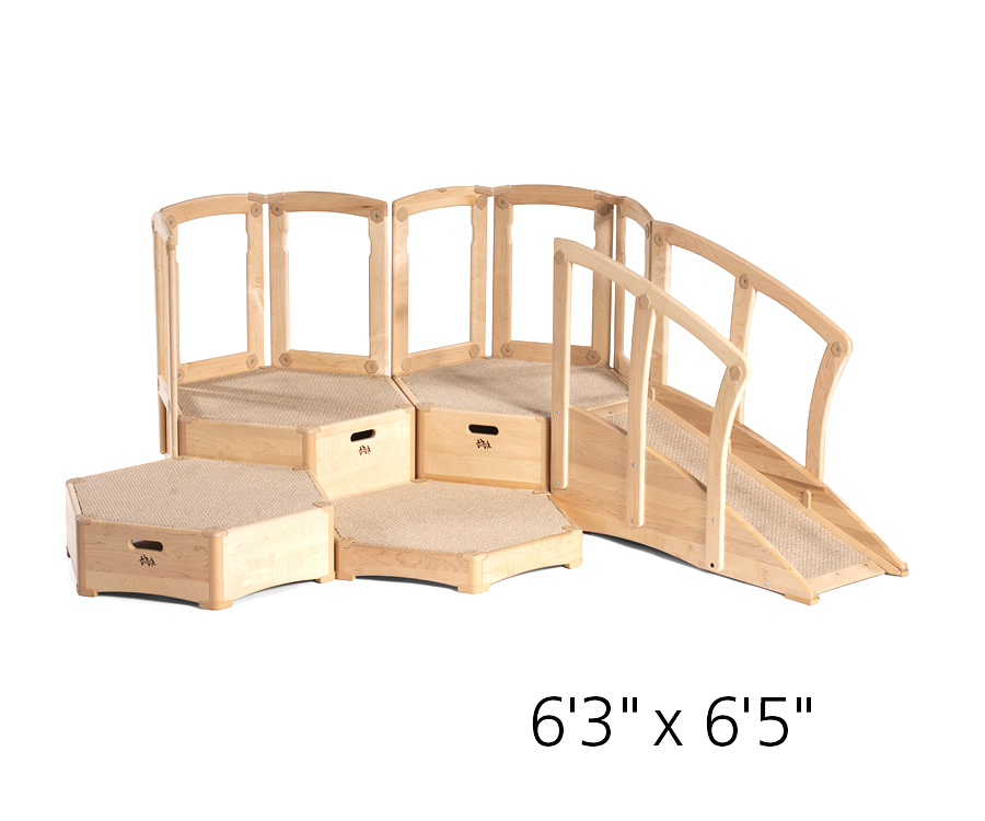 Toddler Climber Corner Set
