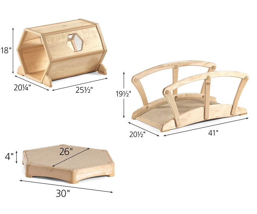 Toddler Starter Set Dimensions