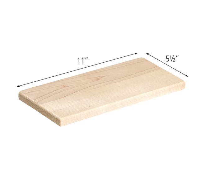 Dimensions of G520 Set of 4 Unit Block Roof Boards