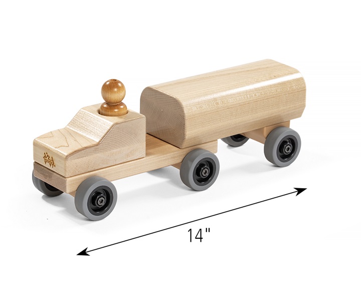 Dimensions of T71 Small Tank Truck