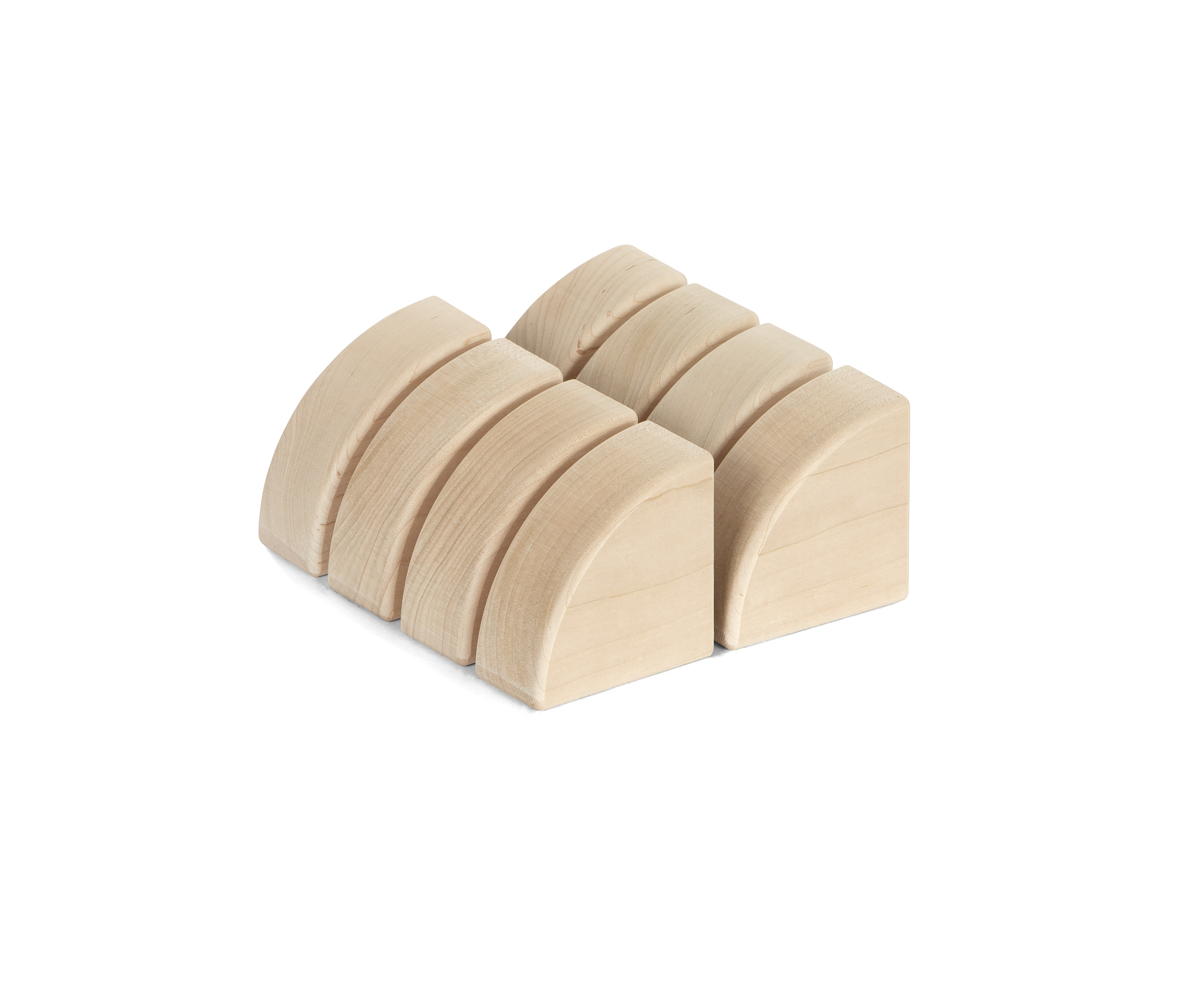 Set of 8 Unit Block Quarter Circles