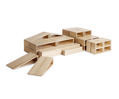B552 Preschool Set Hollow Blocks