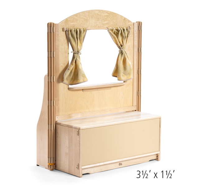 Dimensions of F791 Puppet Theater