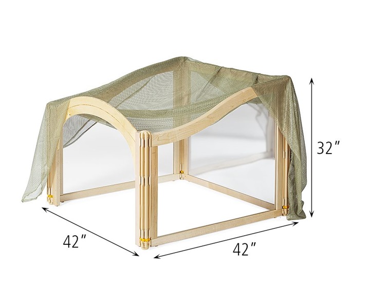 Dimensions of F792 HideAway Cube with C707 Flowie Fern