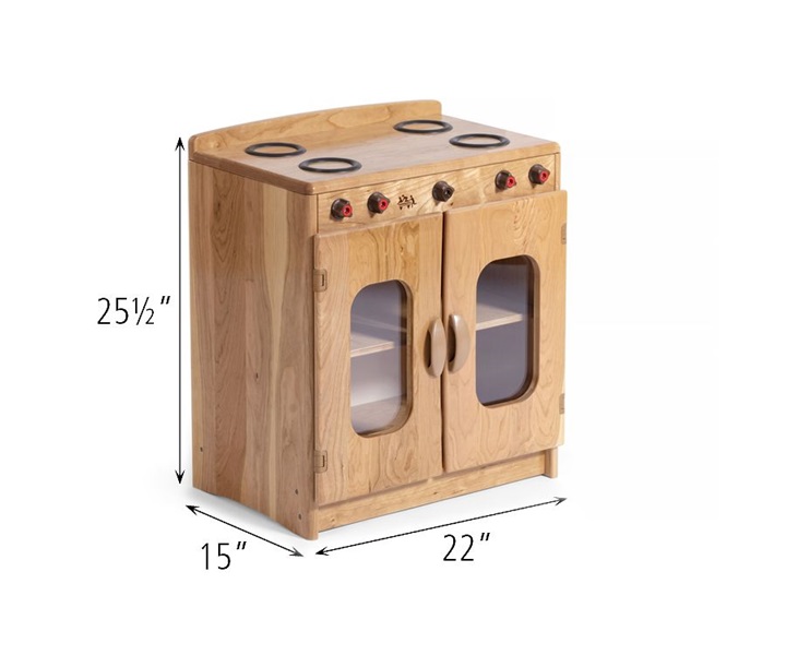 Dimensions of C361 Stove