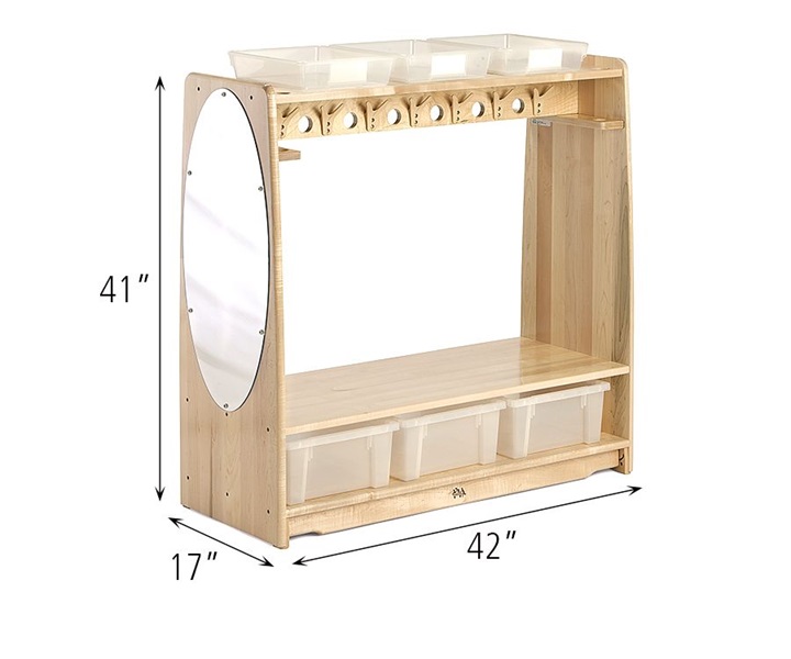 Dimensions of C705 Dress-up Unit
