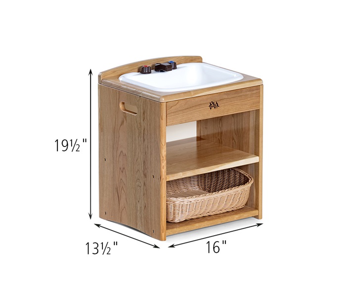 Dimensions of C902 Toddler Sink