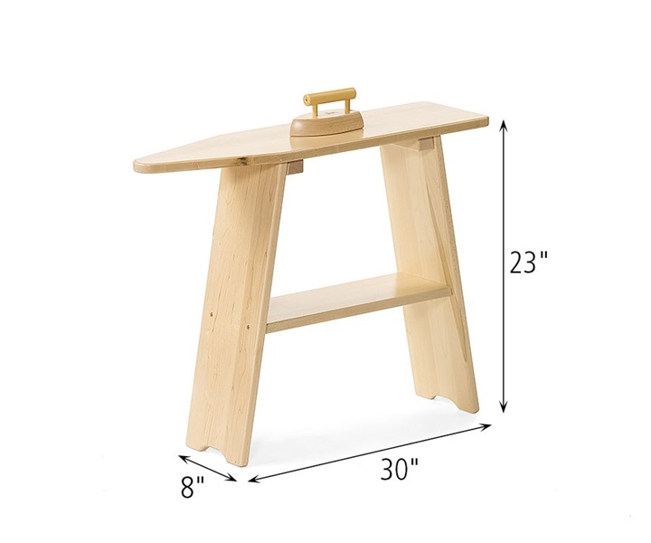 Dimensions of C93 Ironing Board With Iron