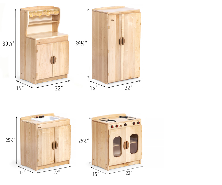 M775 Play Kitchen Maple