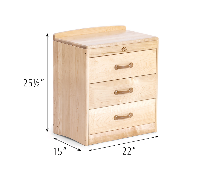 M786 Childsized Dresser Maple