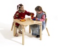 C221CH Square Woodcrest Table With Chairs