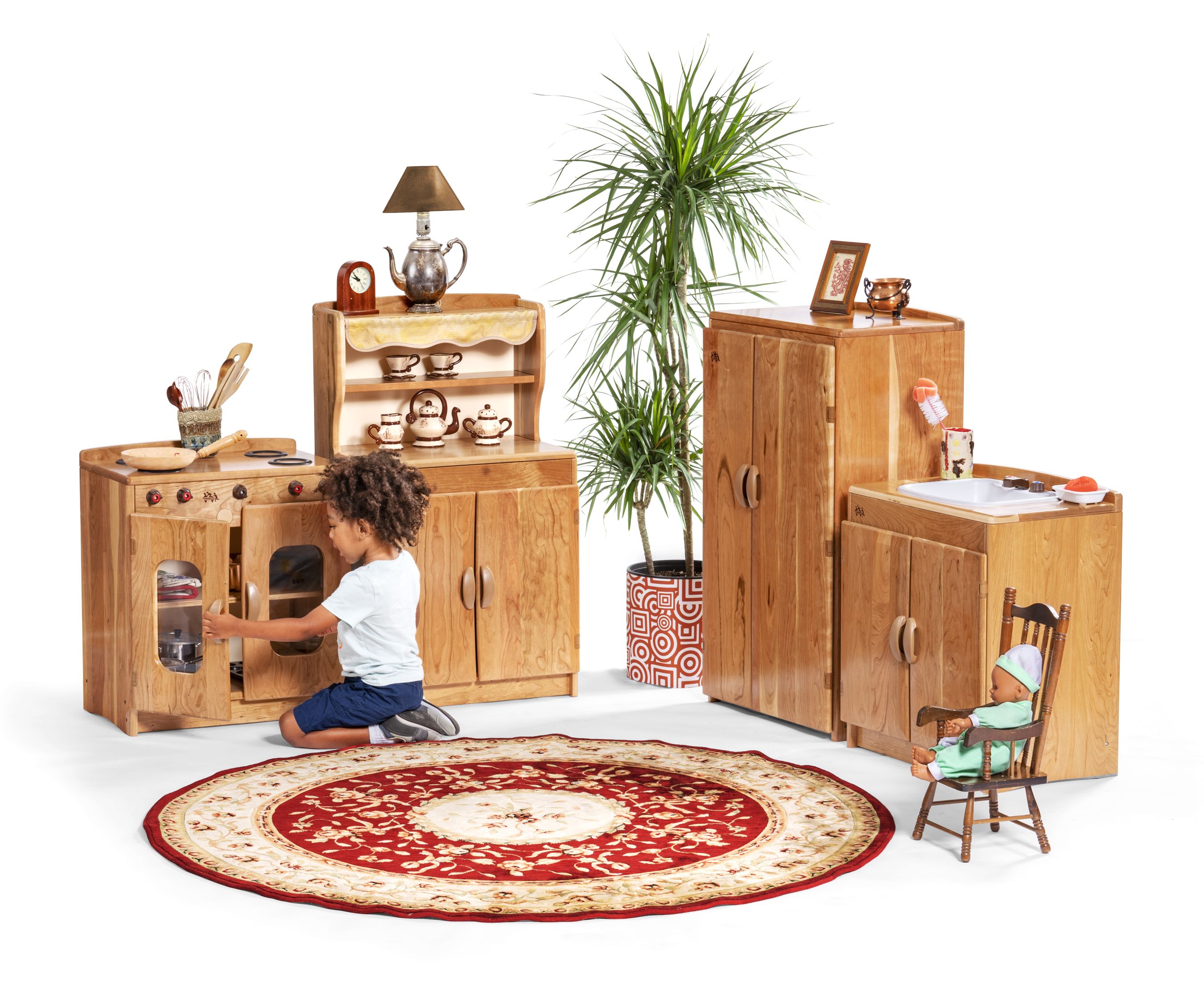 Woodcrest Kitchen set of four