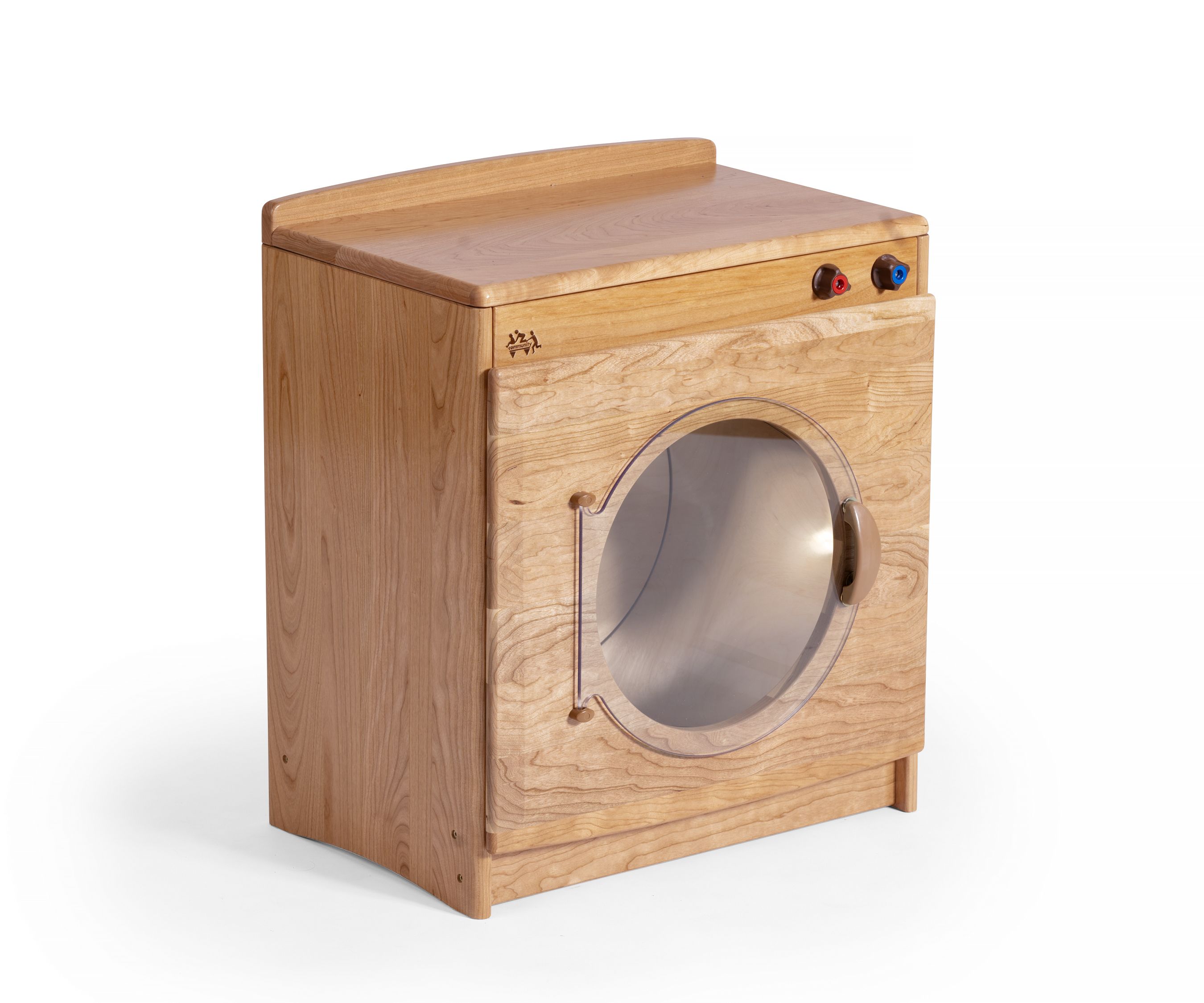 Kids wooden washing machine sales
