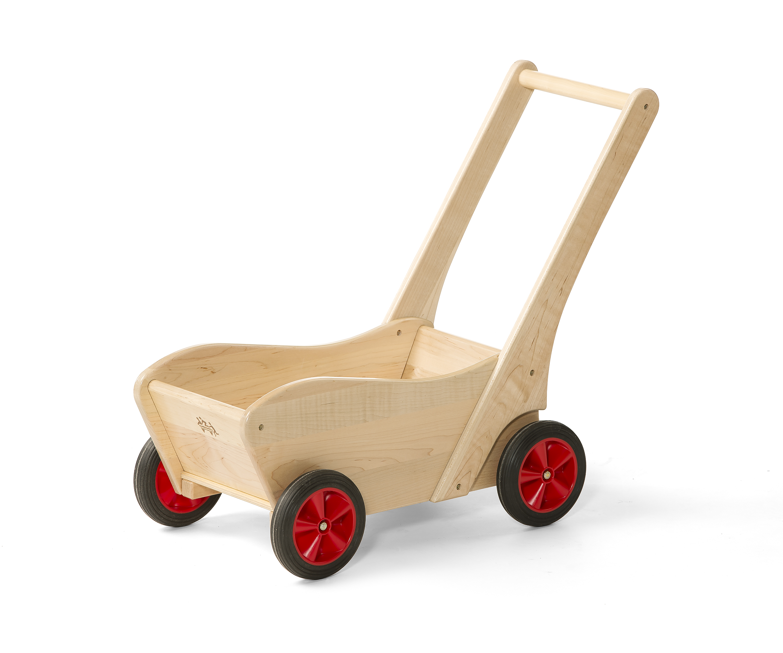 Wooden push cart best sale