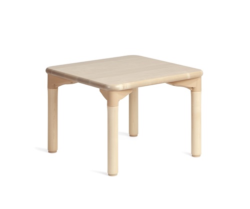 C221 Square Woodcrest Table with A883 Wood Leg for 16 Inch Table 4pack