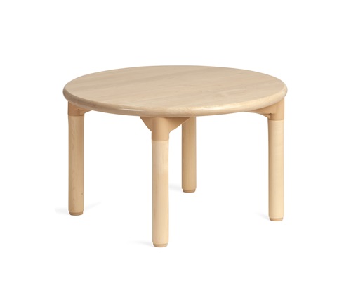 C231 Round Woodcrest Table with A883 Wood Leg for 16 Inch Table 4pack