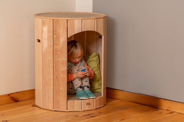 Child in Calm Nest