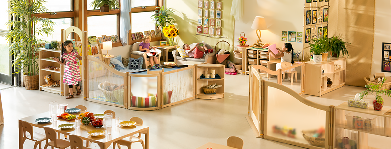 Community Playthings designed classroom